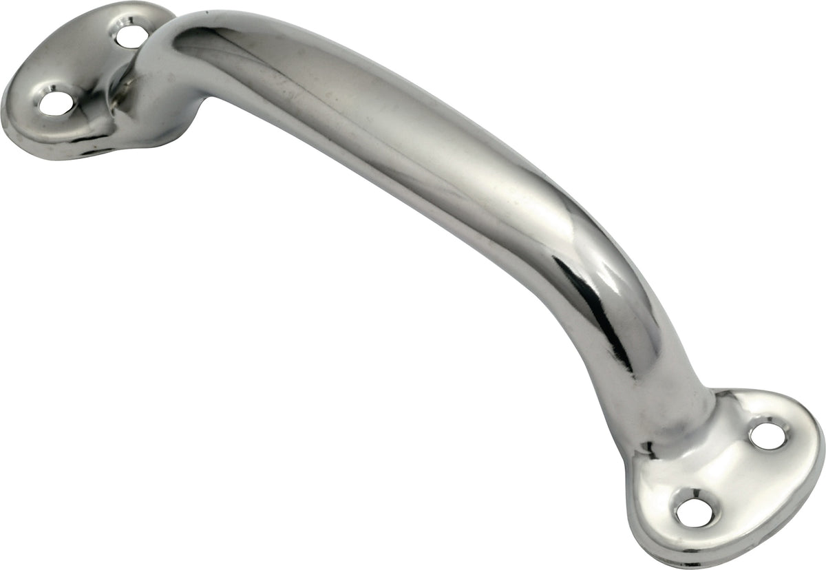 M-Beschläge Hohlgriff 88 mm Stahl vernickelt mit 4 Löchern – Türgriff
