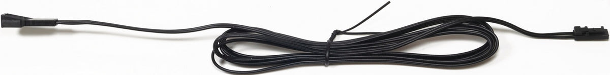 L&S LED Verbindungsleitung 1800 mm für 12 V Möbelbeleuchtung, schwarz