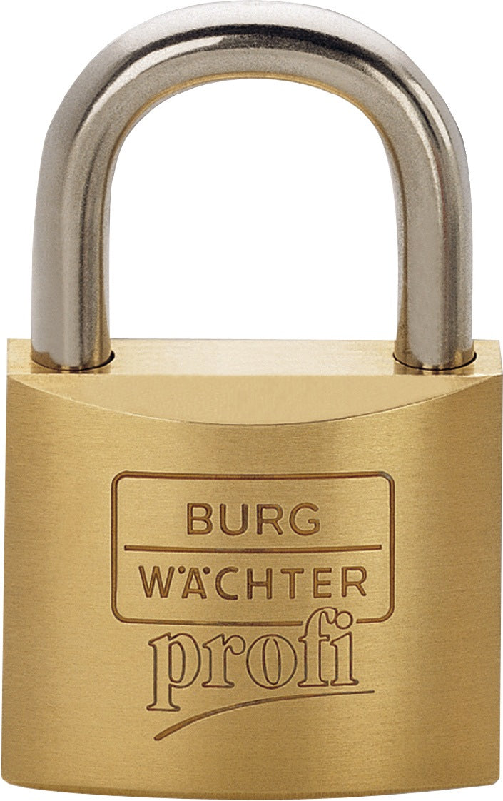 BURG-WÄCHTER Zylindervorhangschloss NIRO 116 30 Messing, verschiedenschließend