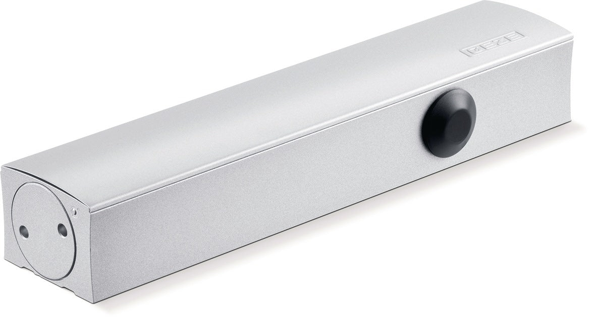GEZE Türschließer TS 5000 S Normalmontage Bandseite EN 2-6 silber – für Anschlagtüren bis 1400 mm