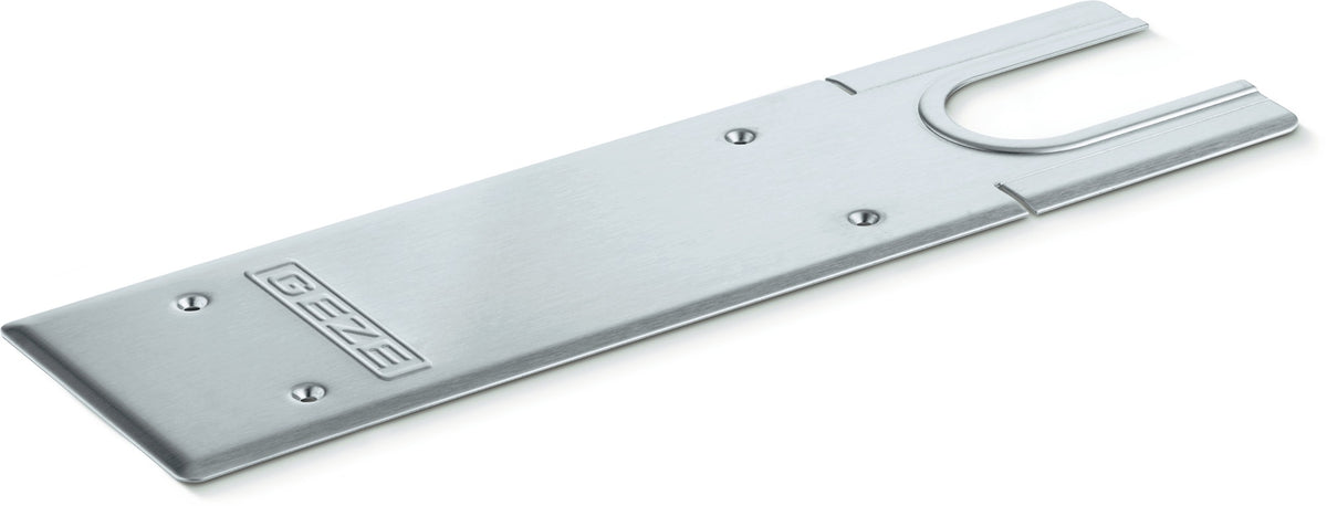GEZE Deckplatte TS 550 NV / TS 550 NV F feinmatt Edelstahl korrosionsbeständig