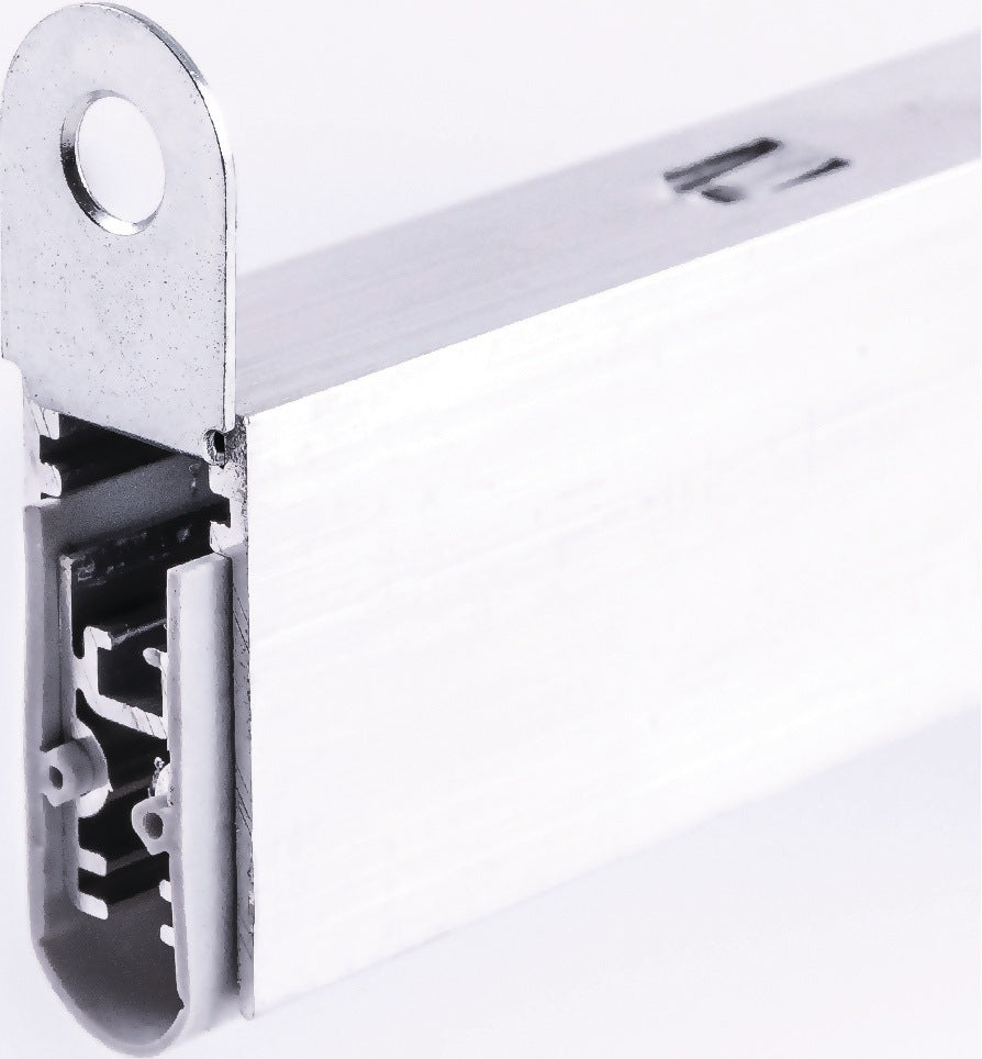 ELLEN EllenMatic Soundproof Automatische Türbodendichtung Aluminium blank silber 708 mm
