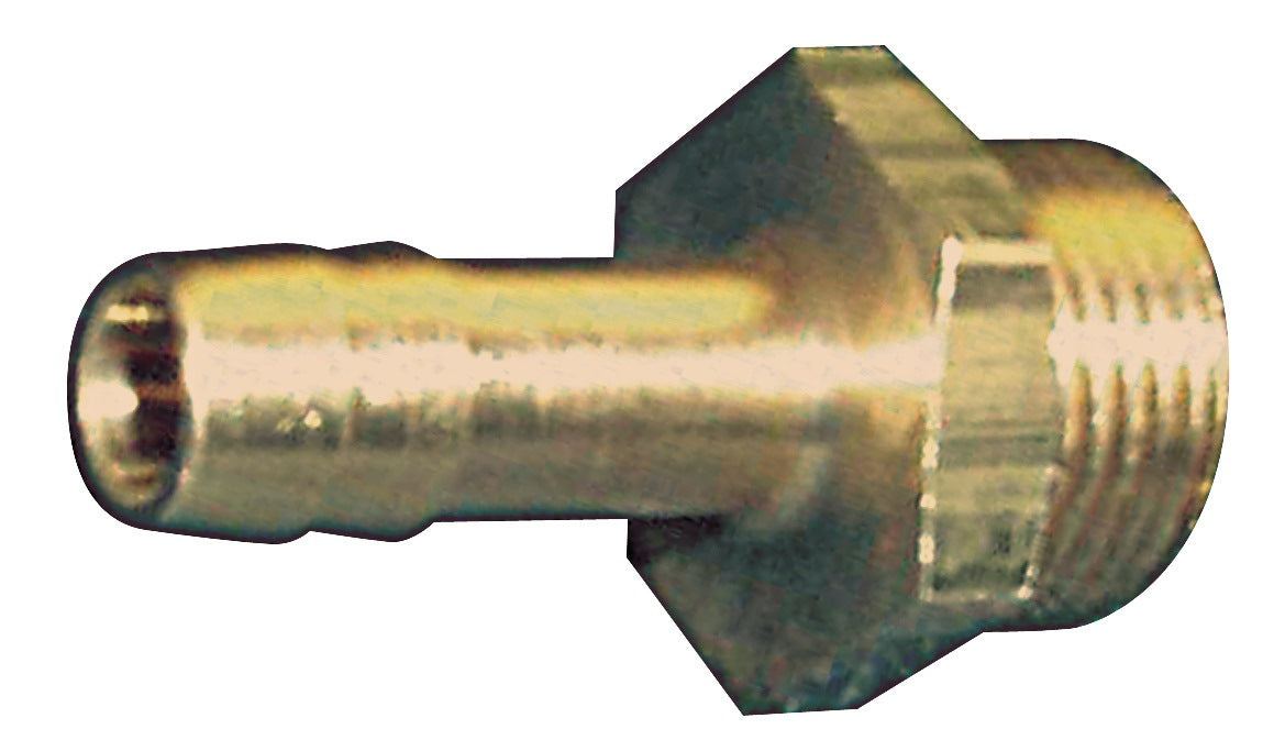 EWO Gewindetülle MS AG G 1/4 Zoll LW 6 – Messing Außengewinde