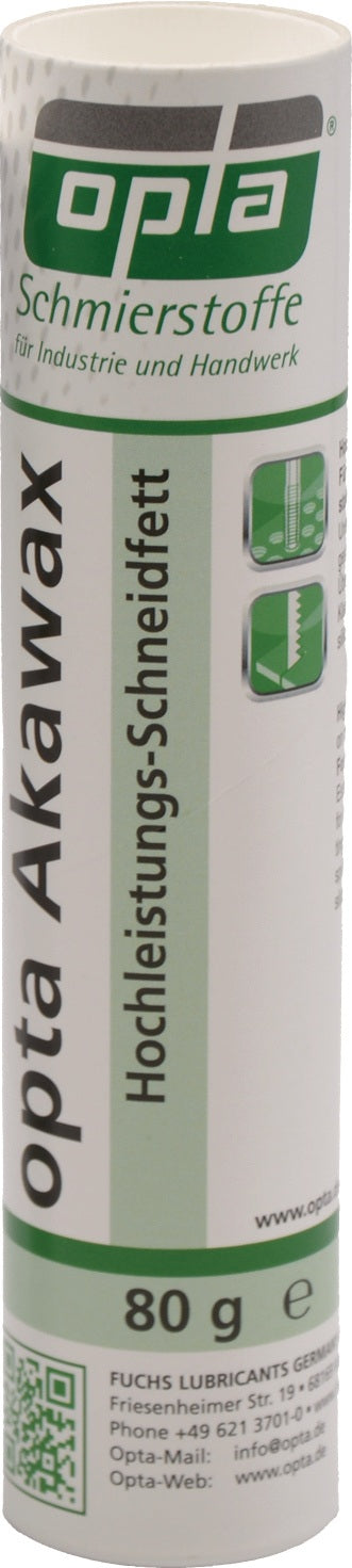 OPTA Akawax Hochleistungsschneidfett 80g Stift – 20er Pack für manuelle Metallbearbeitung