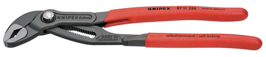 KNIPEX Cobra®…matic Wasserpumpenzange 250 mm – Selbstklemmend, 25 Einstellpositionen