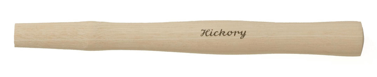 Hammerstiel Hickory 280 mm von Fohrmann – DIN 5111, 19 x 11 mm Stielauge für 200 g Hämmer