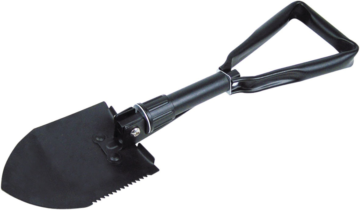 Berger & Schröter Klappspaten 250 x 150 mm Metall mit Hacke, 980 g, inkl. Transporttasche