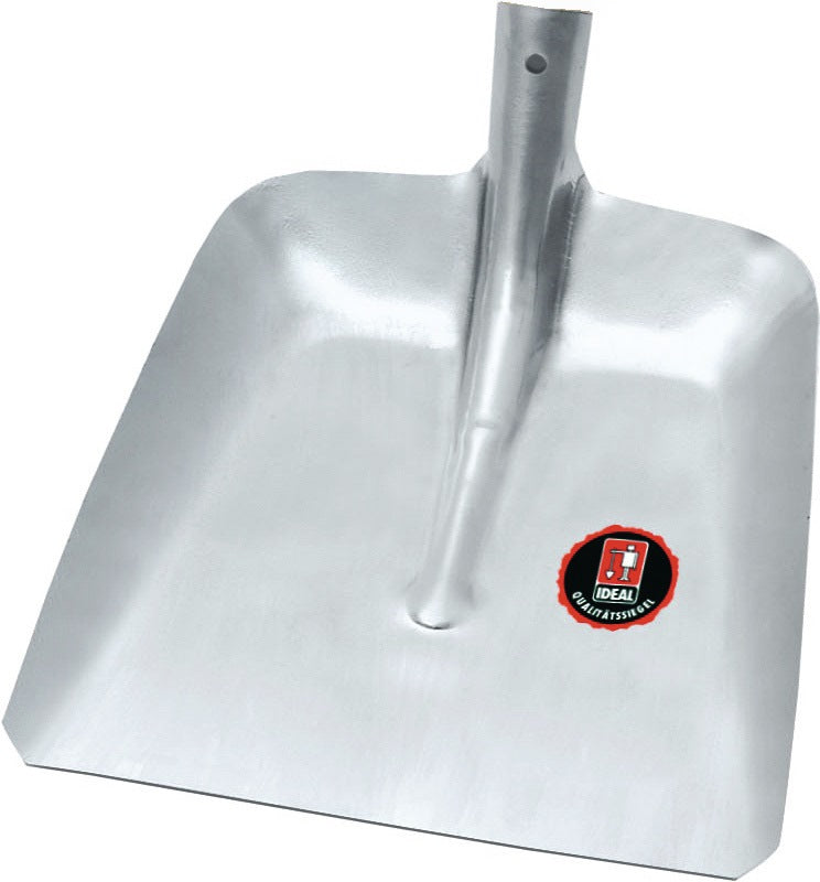 IDEAL Hallenser Randschaufel SILVER Gr. 7, 340x325 mm Stahlblech, ohne Stiel