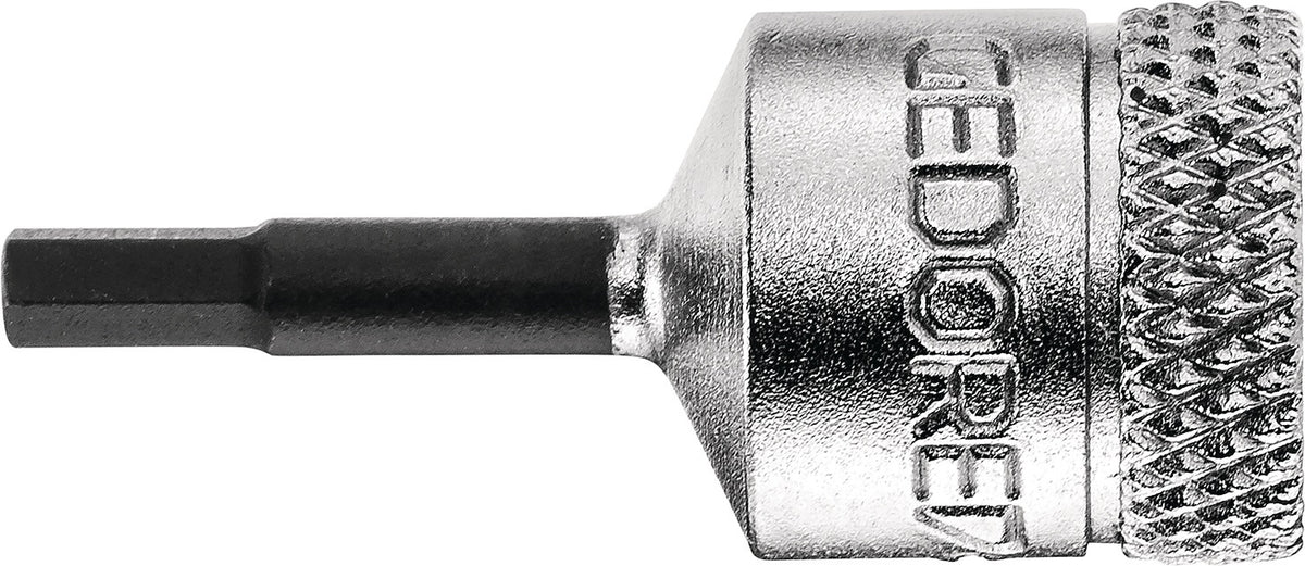 GEDORE Steckschlüsseleinsatz IN 20 1/4 Zoll Innen-6-kant SW 2,5 mm – Vanadiumstahl, verchromt