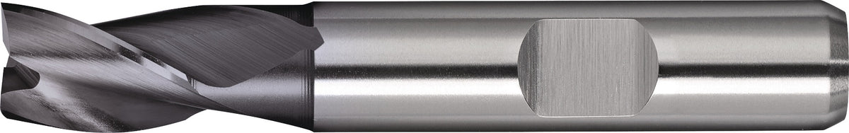PROMAT Bohrnutenfräser DIN 327 Typ N Ø 16 mm HSS-Co8 Weldon 3 Schneiden kurz