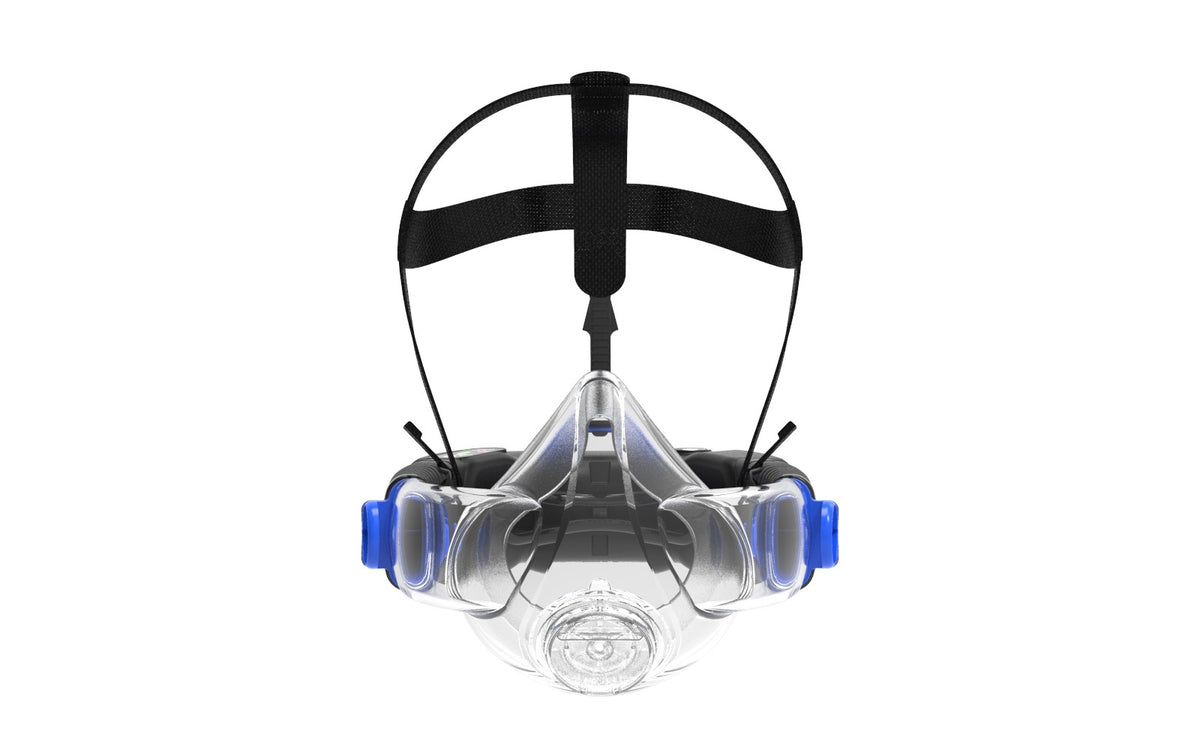 CLEANSPACE Halbmaske CS3003 WORK EN 12942 inkl. Textil-Kopfband klein – Silikon-Halbmask
