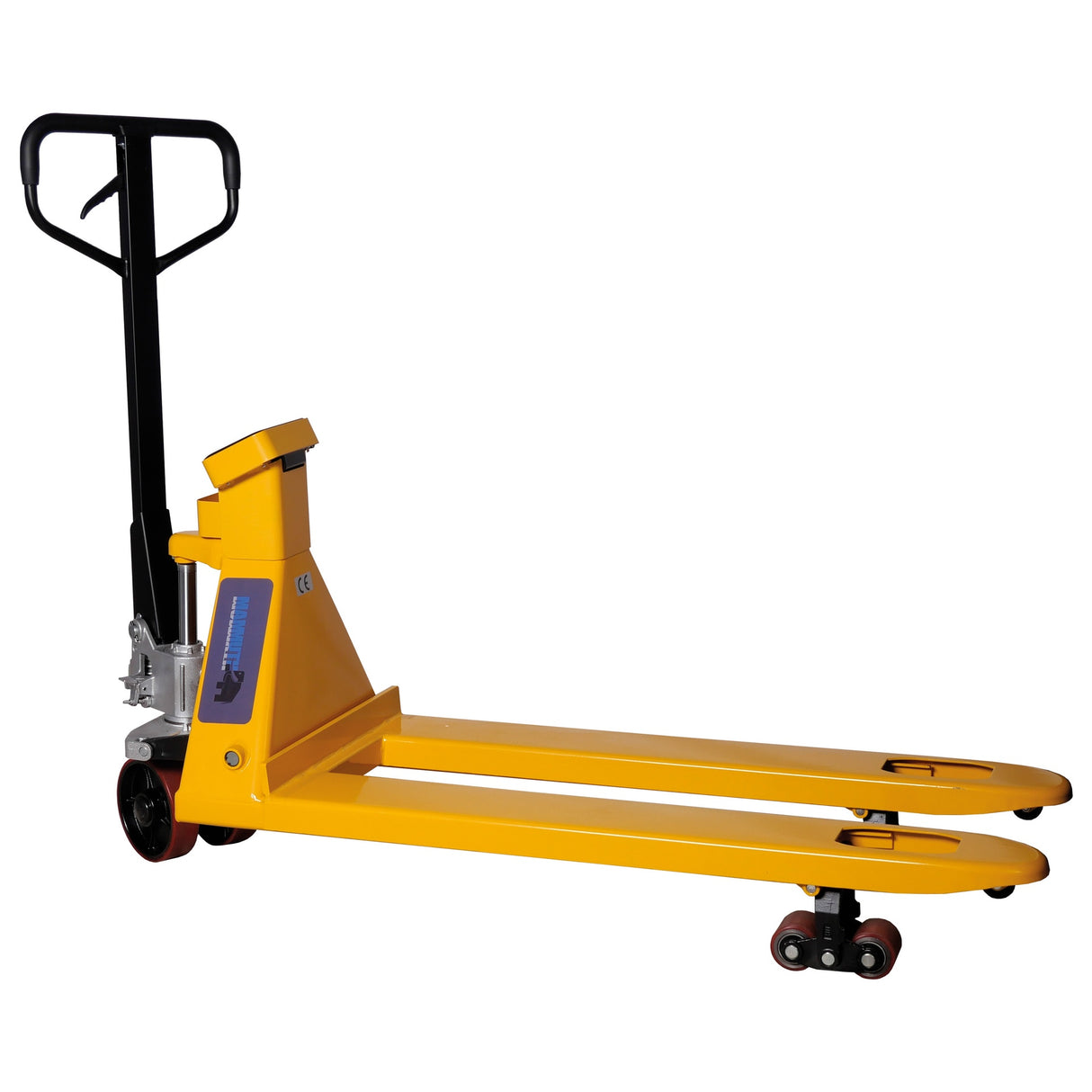 MAMMUTH Gabelhubwagen mit Waage 2500kg, Hubwagen, Palettenhubwagen 115cm - PT25W115