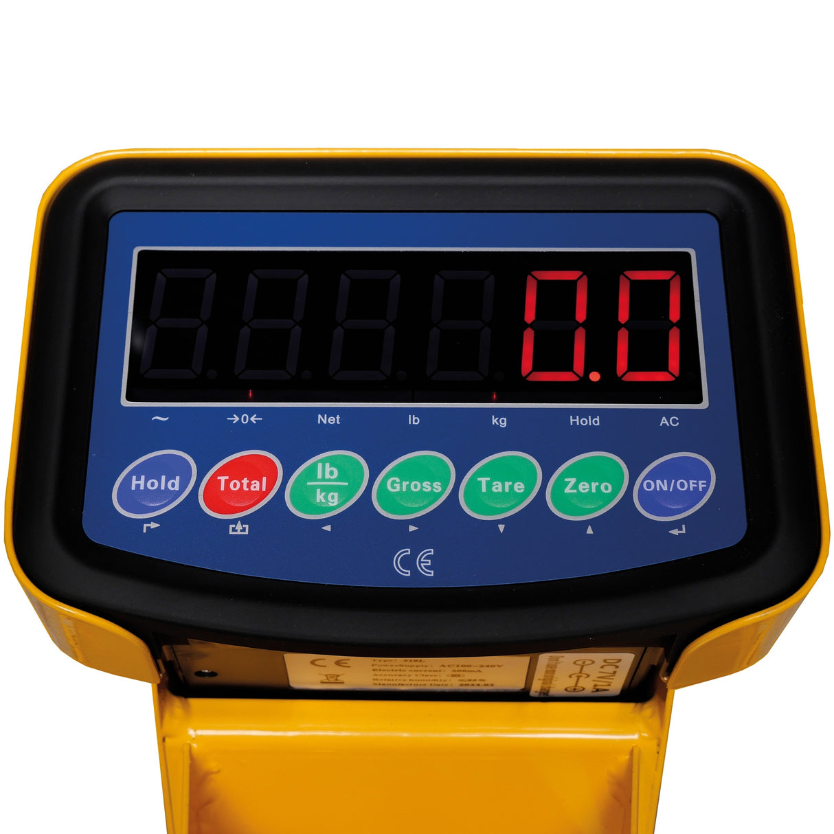 MAMMUTH Gabelhubwagen mit Waage 2500kg, Hubwagen, Palettenhubwagen 115cm - PT25W115