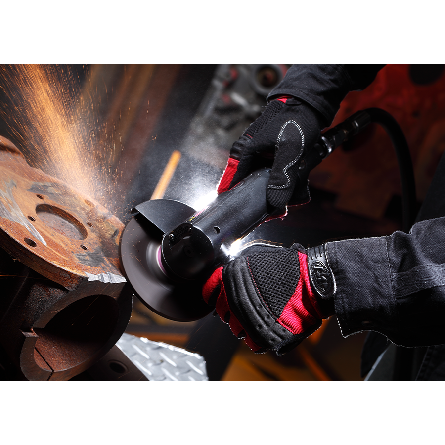 M7 Power-Werkzeuge - Composit-Druckluft-Winkelschleifer - 125 mm QB135X