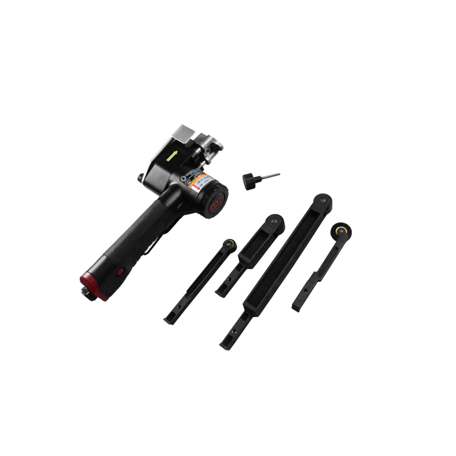 M7 Power-Werkzeuge - Druckluft-Bandschleifer mit 4 austauschbaren Schleifamen QB325N