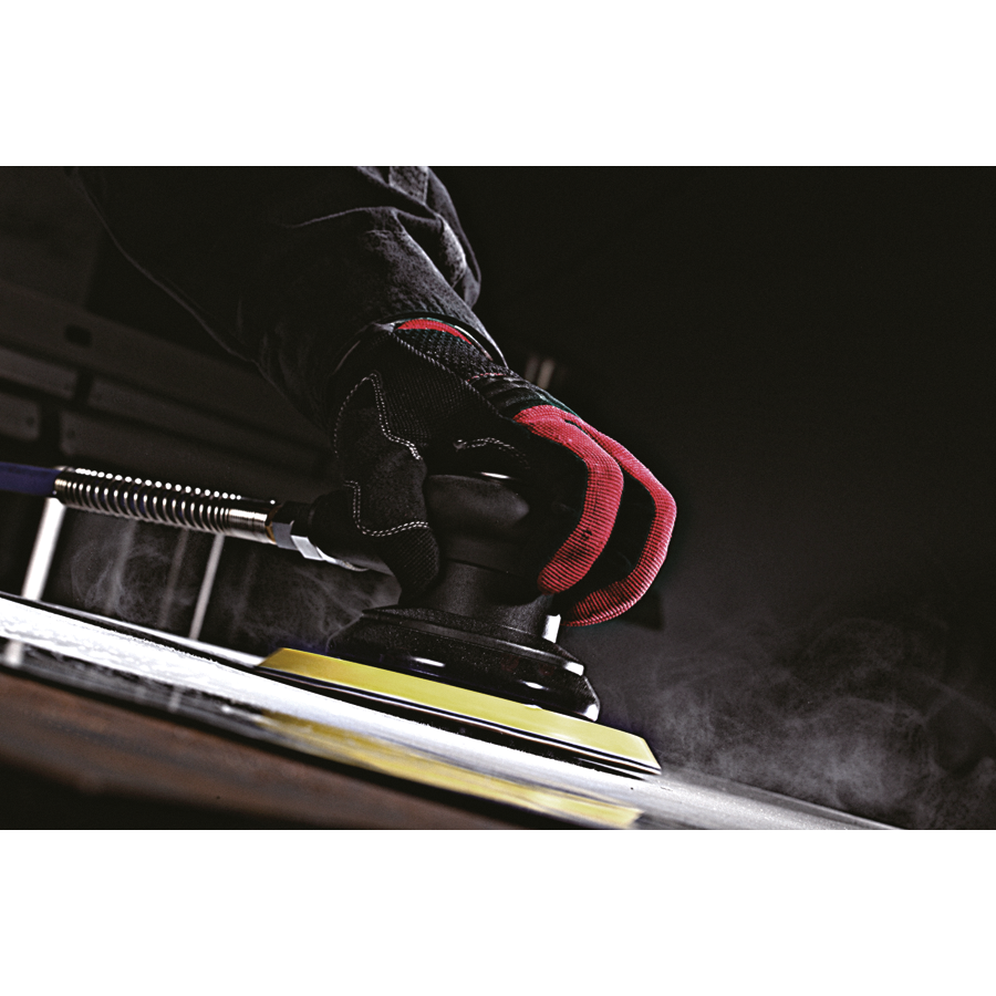 M7 Power-Werkzeuge - Random Druckluft-Schwingschleifer mit integriertem Staubsauger QB54602