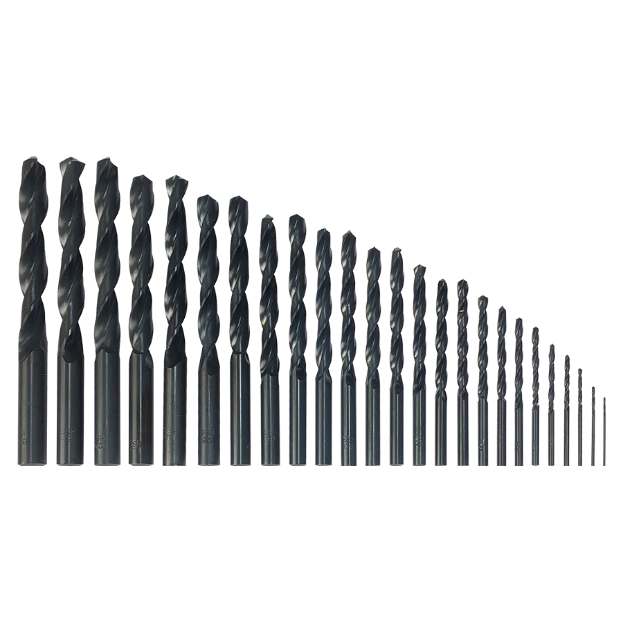 M7 Power-Werkzeuge - Spiralbohrer-Satz HSS-R 1 bis 13mm - 25tlg. QEHSS11325