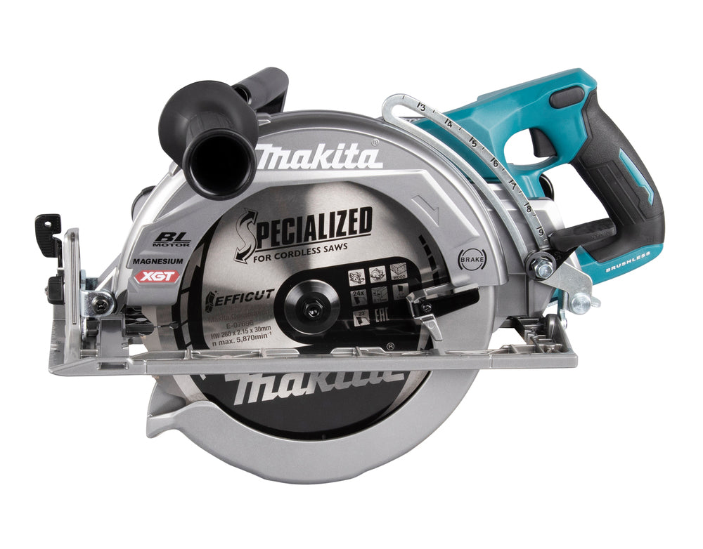 Makita Akku-Handkreissäge 260 mm – kompakt, kraftvoll & präzise - RS002GZ