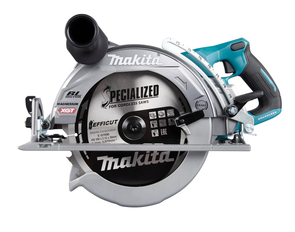 Makita Akku-Handkreissäge 260 mm – kompakt, kraftvoll & präzise - RS002GZ