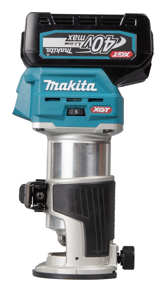Makita Akku-Multifunktionsfräse – präzise, staubarm & kabellos mit AWS - RT001GM205