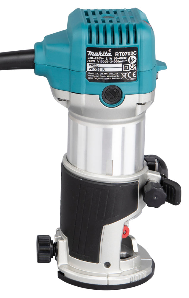 Makita Multifunktionsfräse – kompakt, präzise & vielseitig fürs Tischlerhandwerk - RT0702CX2J