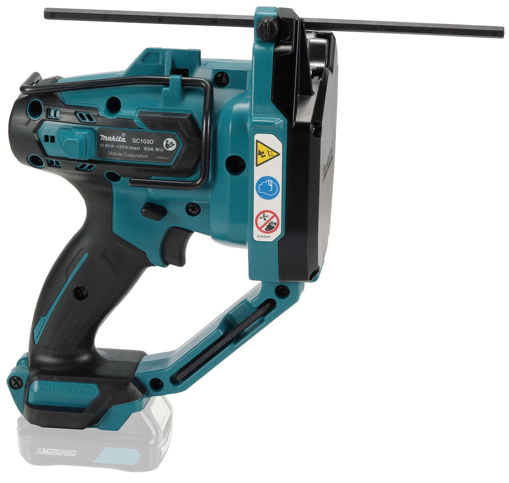 Makita Akku-Gewindestangentrenner 12V max. – grat- & funkenfreies Trennen bis M10 - SC103DZ