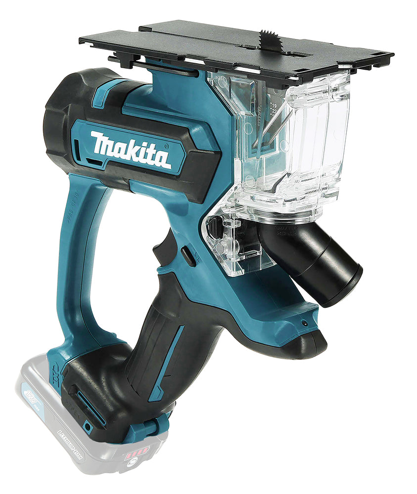 Makita Akku-Trockenbausäge – handlich, 15 mm Schnitttiefe & Staubabsaugung - SD100DZ