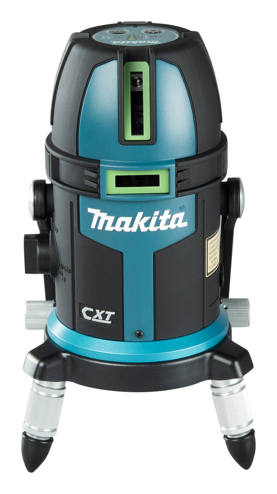 Makita Akku-Multilinienlaser – grüne Linien, selbstnivellierend, IP54 & 40 h Laufzeit - SK209GDZ