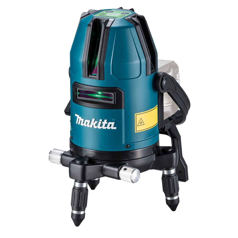 Makita Akku-Multilinienlaser SK40GD – grüne Laserlinien, IP54 & XPT-Schutz - SK40GDZ