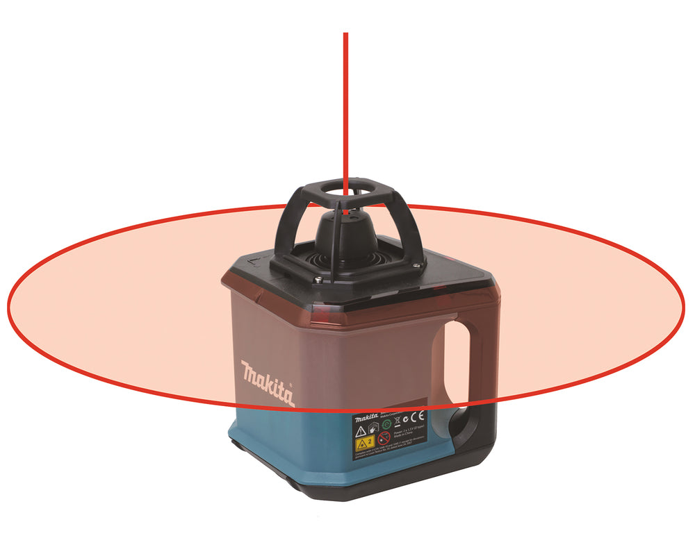 Makita Rotationslaser – präzise horizontale & vertikale Vermessung, im Koffer - SKR200Z