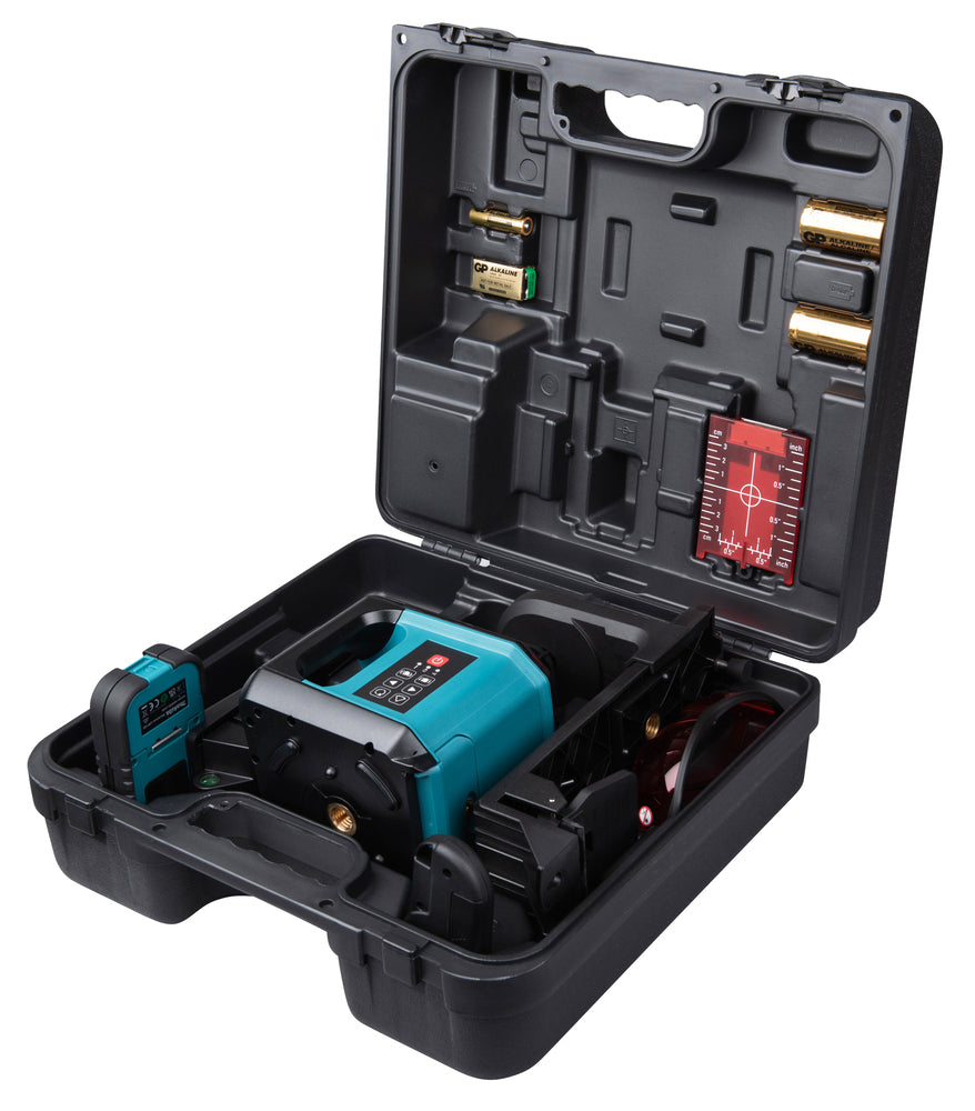 Makita Rotationslaser – präzise horizontale & vertikale Vermessung, im Koffer - SKR200Z