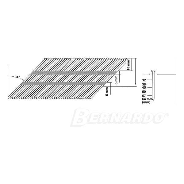 BERNARDO Abverkauf – Modell Streifenmagazin-Nagelgerät SN3864M