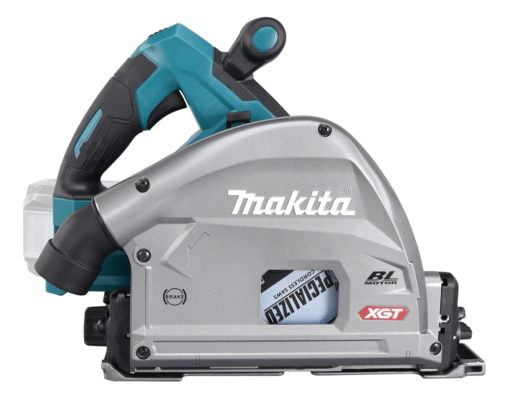 Makita 18 V Akku-Tauchsäge – 165 mm Blatt, 56 mm Schnitttiefe, AWS & Führungsschienen-kompatibel - SP001GZ03
