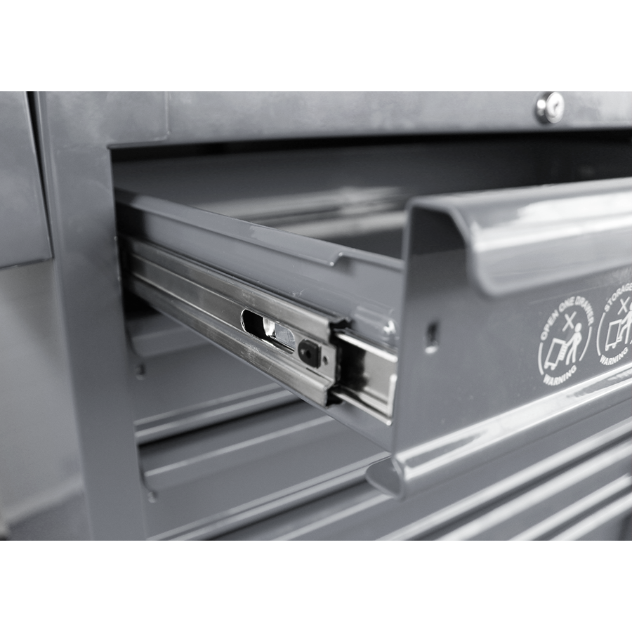 KING TONY Profi-Werkzeuge - Werkzeugwagen mit 7 Schubladen - grau ST874347BPG