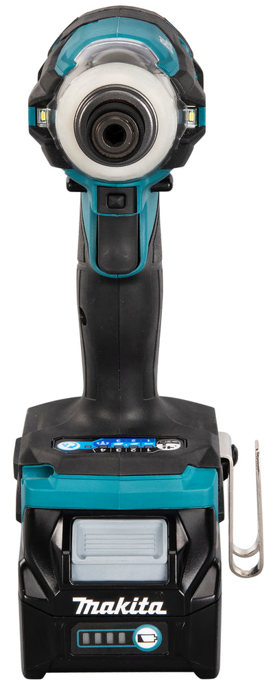 Makita Akku-Schlagschrauber 40V max – bürstenlos, LED, XPT & Set mit 2 Akkus 2,5 Ah + Ladegerät - TD001GD201