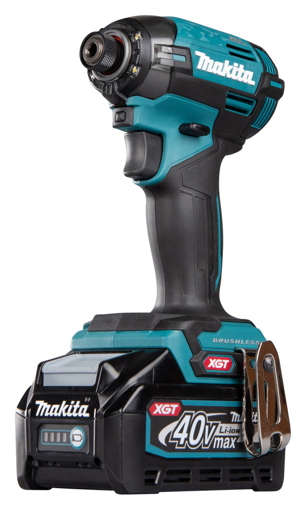 Makita Akku-Schlagschrauber 18V – Doppelfedermechanismus, 5 Modi & LED-Leuchtenmodus - TD002GD202