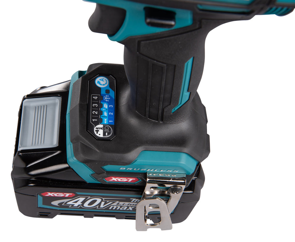 Makita Akku-Schlagschrauber 18V – Doppelfedermechanismus, 5 Modi & LED-Leuchtenmodus - TD002GD202