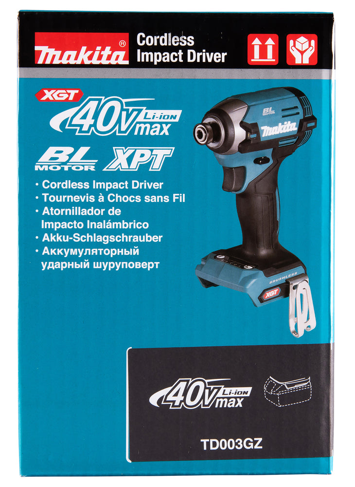Makita Akku-Schlagschrauber 18V – 5 Modi, bürstenlos, LED & XPT Spritzwasserschutz - TD003GZ