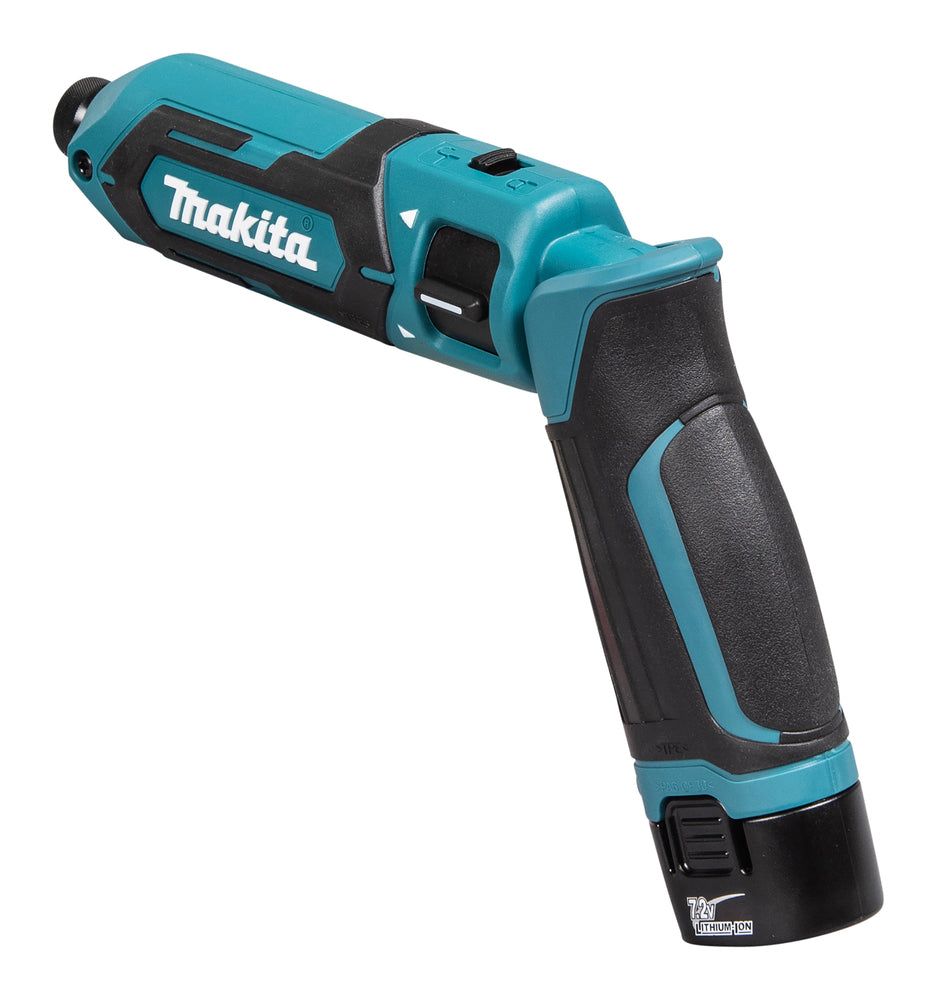 Makita Akku-Knickschlagschrauber – 7,2 V, 25 Nm Drehmoment, flexibel & kompakt - TD022DSE