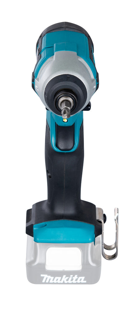 Makita Akku-Schlagschrauber – kompakt, 110 Nm, 1/4" Aufnahme & LED-Licht - TD110DZ