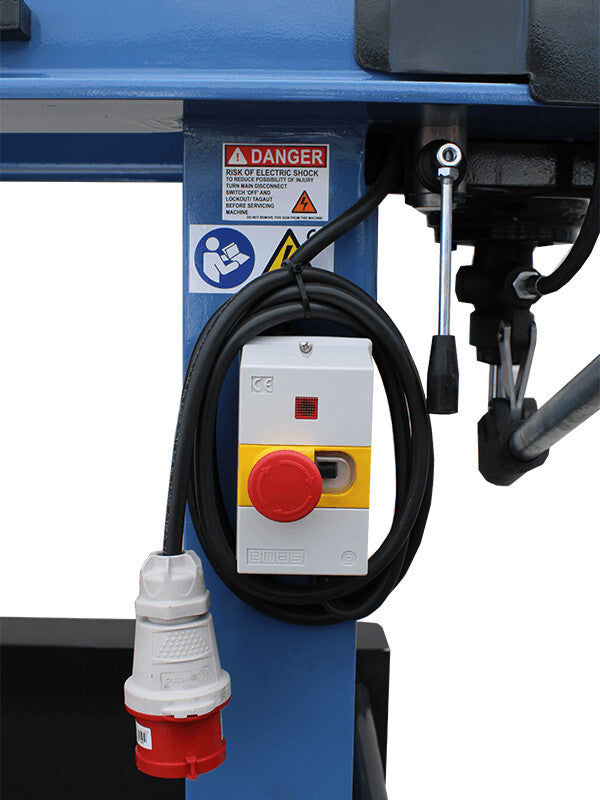 Tigermetal Hydraulische Werkstattpresse 100 Tonnen mit Handrad - TMWH100K