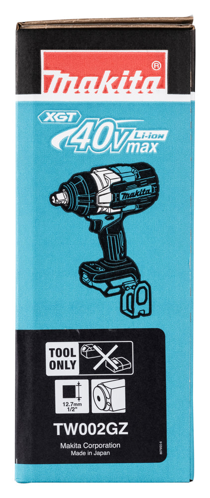 Makita Akku-Schlagschrauber – kompakt, bürstenlos, Auto-Stopp & 3 LED-Leuchten - TW002GZ