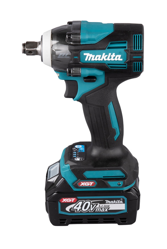 Makita Akku-Schlagschrauber 1/2" – 4-stufige Leistung, Auto-Stopp & Profi-Doppel-LED - TW004GD201
