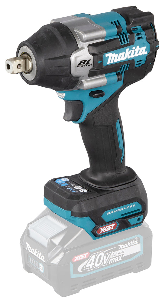 Makita Akku-Schlagschrauber 40V max – 760 Nm, Auto-Stopp & Doppel-LED für Profis - TW008GZ
