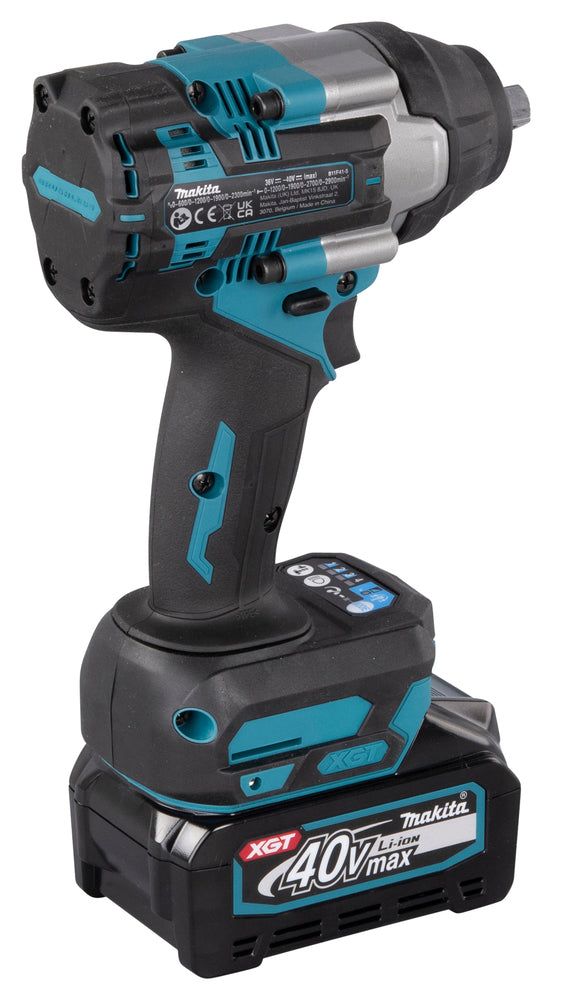Makita Akku-Schlagschrauber 40V max – 760 Nm, kompakt, Auto-Stopp & LED-Nachglimmfunktion - TW008GM201