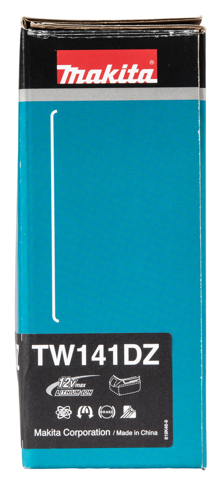 Makita Akku-Schlagschrauber 12V max – kompakt, 145 Nm, 1/2" Aufnahme & LED - TW141DZ