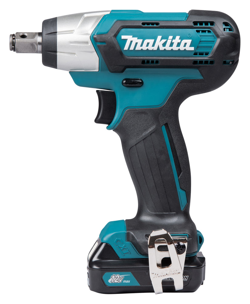 Makita Akku-Schlagschrauber 12V max – 145 Nm, kompakt, 1/2" Aufnahme & LED - TW141DSMJ