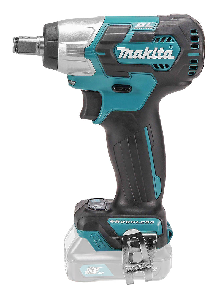 Makita Akku-Schlagschrauber 12V max – kompakt, 165 Nm, 1/2" Aufnahme & LED - TW161DZ