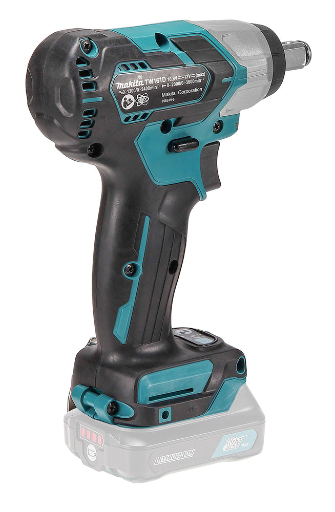 Makita Akku-Schlagschrauber 12V max – kompakt, 165 Nm, 1/2" Aufnahme & LED - TW161DZ