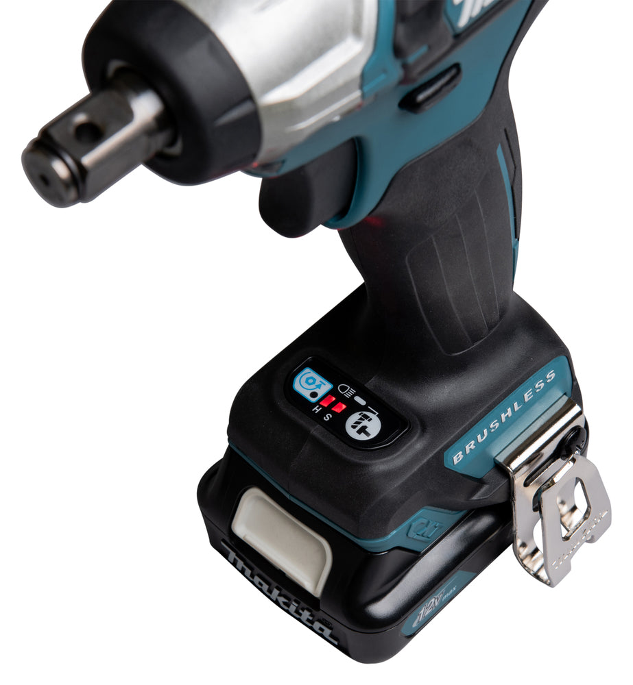 Makita Akku-Schlagschrauber 12V max – kompakt, 165 Nm, 1/2" Aufnahme & LED - TW161DZ